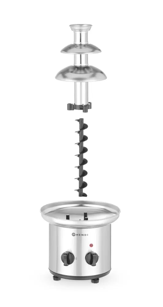 Schokoladenbrunnen 3 Etagen, HENDI, 230V/46W, ⌀215x(H)375mm