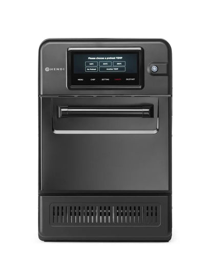 Hochgeschwindigkeits-Backofen CombiTurbo, HENDI, 18L, Schwarz, 230V/3000W, 402x735x(H)608mm