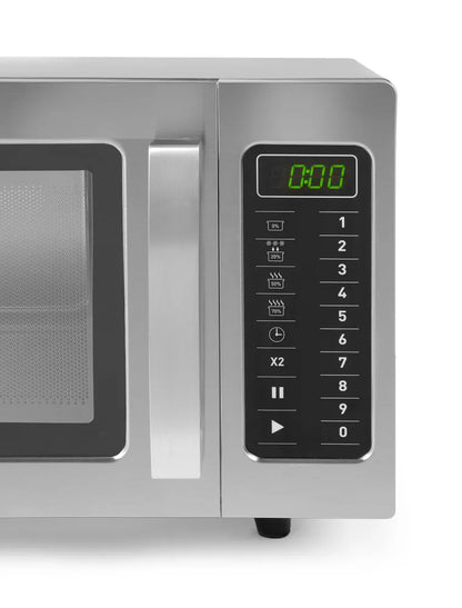 Mikrowelle, programmierbar 1000W, HENDI, 23L, 230V/1550W, 509x572x(H)306mm