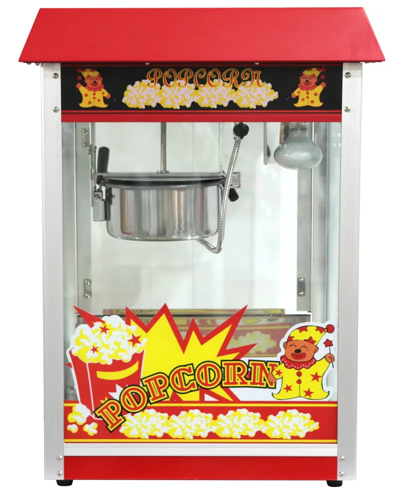 Popcorn-Maschine, HENDI, Rot, 230V/1155W, 560x420x(H)760mm