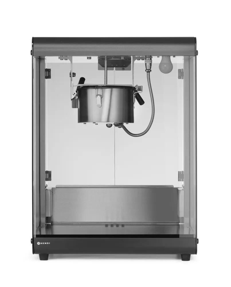 Popcorn-Maschine, HENDI, 80L, Schwarz, 220-240V/1155W, 560x445x(H)775mm