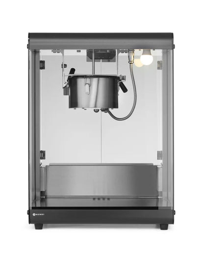 Popcorn-Maschine, HENDI, 80L, Schwarz, 220-240V/1155W, 560x445x(H)775mm