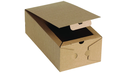Pizzakarton 27x17x7 Calzone Braun ohne Druck
