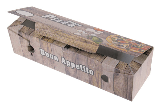 Pizzakarton 7x8x28 Happy Pizza Rollo