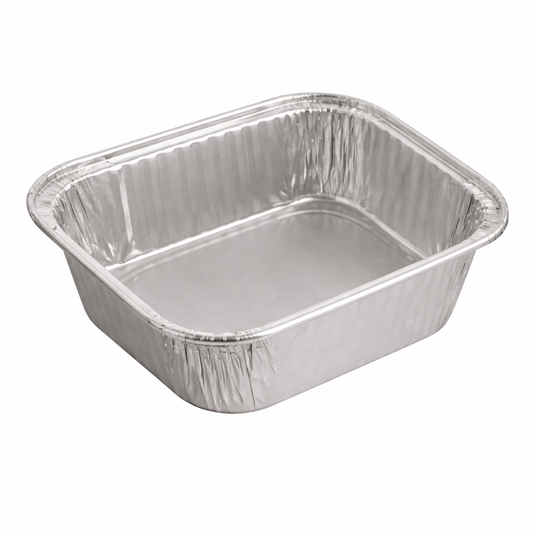 Aluminium Aluschale R104L 560ml 154x154x33mm - 1200 Stück
