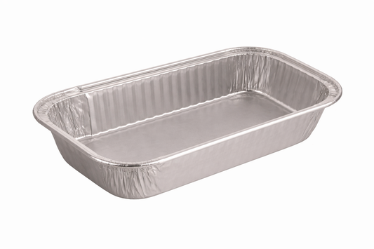 Aluminium Aluschale R13L 670ml 201x109x49mm - 500 Stück