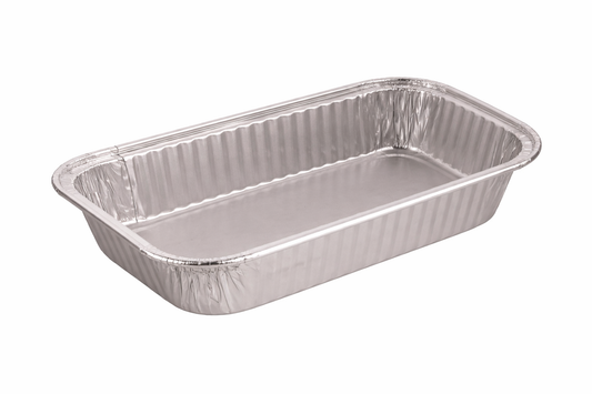 Aluminium Aluschale R45L 940ml 202x137x50mm - 1000 Stück