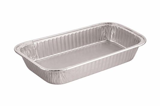 Aluminium Aluschale R22L 1050ml 225x160x43mm - 800 Stück
