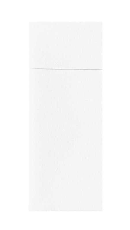 Airlaid Servietten Bestecktasche Weiss 40x33cm - 480 Stück