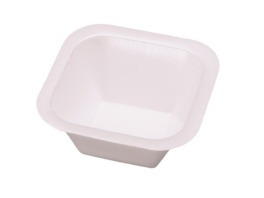 Siegelschalen XPS Nr. 611 ungeteilt 134x134x55 mm - 1200 Stück