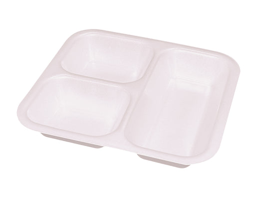 Siegelschalen XPS Nr. 612 3-geteilt 265x247x42 mm - 200 Stück