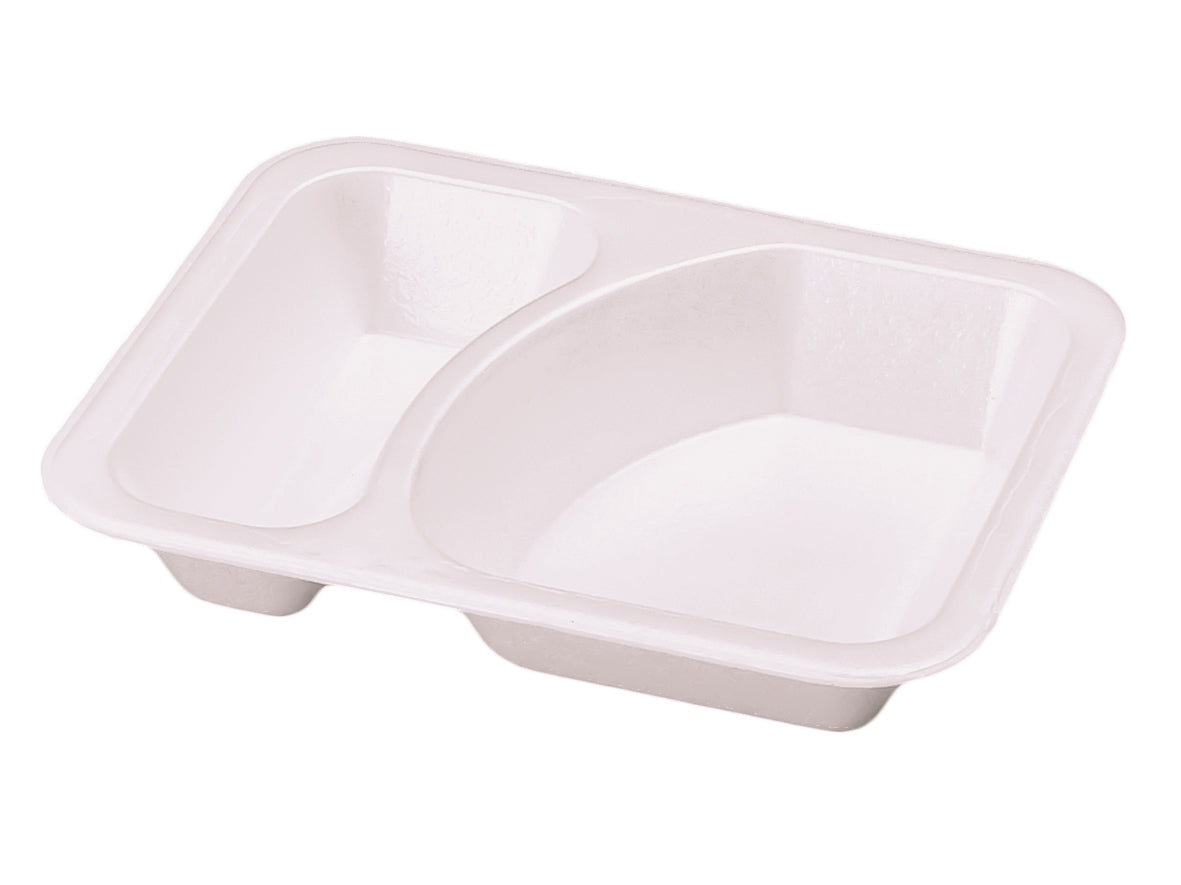 Siegelschalen XPS Nr. 616 2-geteilt 233x182x40 mm - 600 Stück