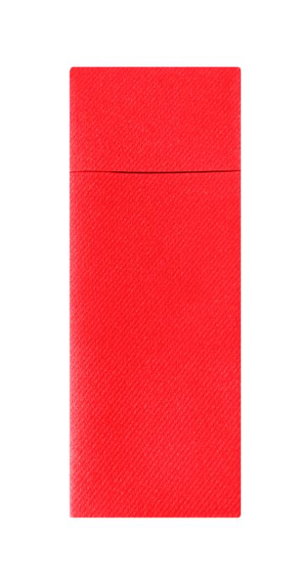 Airlaid Servietten Bestecktasche Rot 40x33cm - 480 Stück