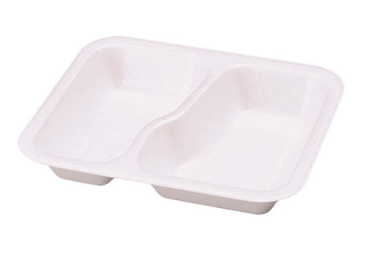 Siegelschalen XPS Nr. 613 2-geteilt 247x209x42 mm - 1200 Stück