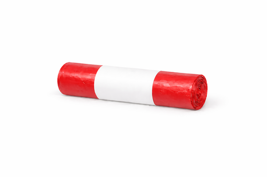 Müllbeutel LDPE 120 Liter rot 700x1100mm - 250 Stück