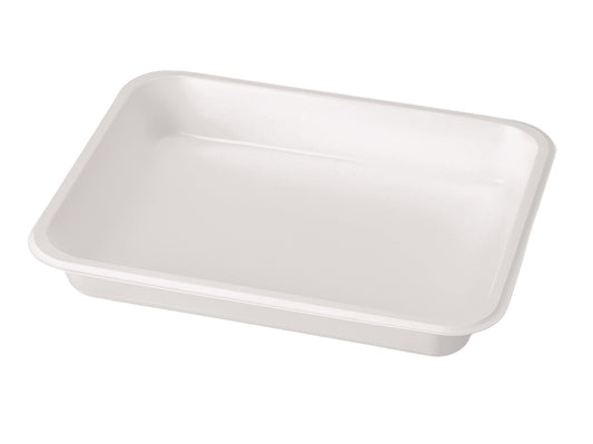 Siegelschale 912 ungeteilt weiß 227x178x30mm - 500 Stück