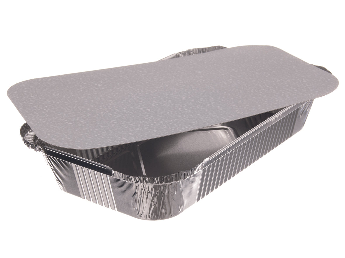 Aluminium Aluschale R87L 651ml 220x128x34mm - 1200 Stück