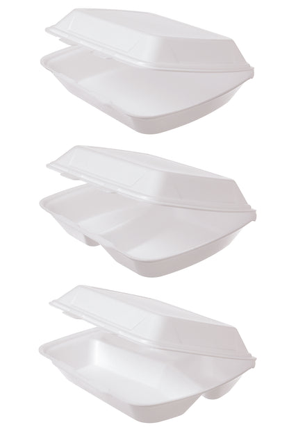 Menübox XPS IP4 1682 2-geteilt weiß 245x210x72mm - 200 Stück