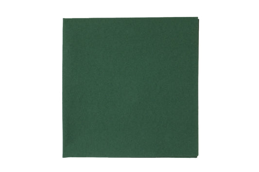 Servietten Airlaid 40x40cm Dunkelgrün - 800 Stück