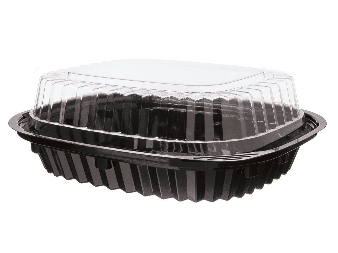 Salatschale eckig 300ml 177x150x55mm mit Deckel - 500 Stück