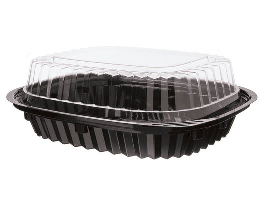 Salatschale eckig 400ml 228x140x63mm mit Deckel - 500 Stück