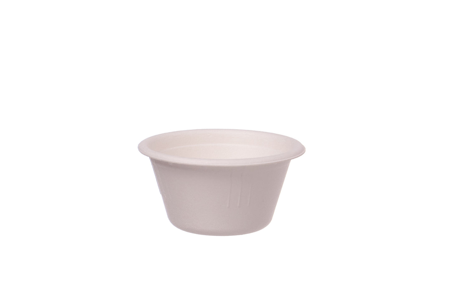 Dressingbecher Dipbecher Bagasse 60ml Ø62mm - 2000 Stück