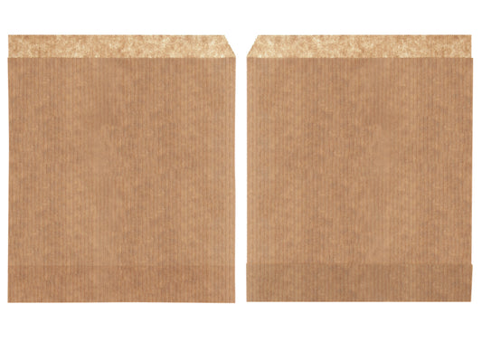 Snackbeutel Kraft 2-seitig offen 15x16cm - 1000 Stück
