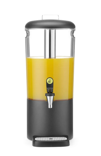 Saftspender UNIQ, HENDI, designed by Robert Bronwasser, 8L, Schwarz, 318x216x(H)532mm