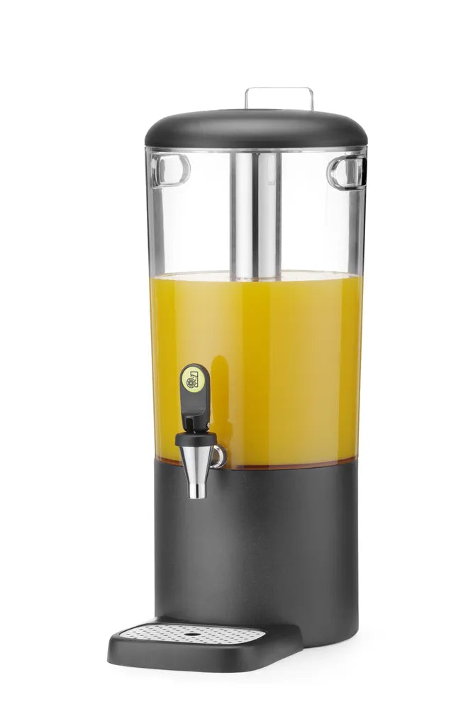 Saftspender UNIQ, HENDI, designed by Robert Bronwasser, 8L, Schwarz, 318x216x(H)532mm