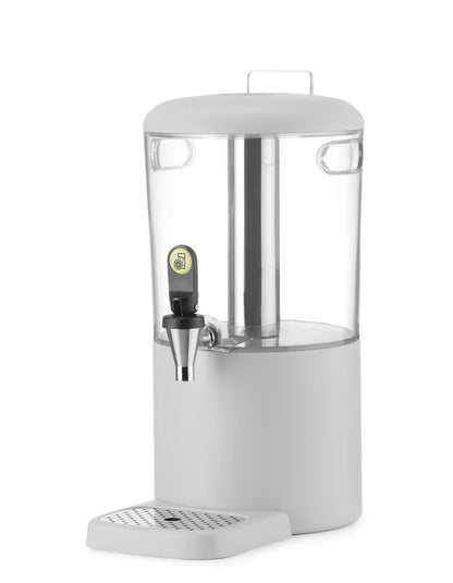 Saftspender UNIQ, HENDI, designed by Robert Bronwasser, 4L, Weiß, 315x211x(H)431mm