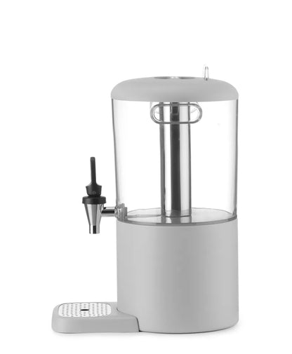 Saftspender UNIQ, HENDI, designed by Robert Bronwasser, 4L, Weiß, 315x211x(H)431mm