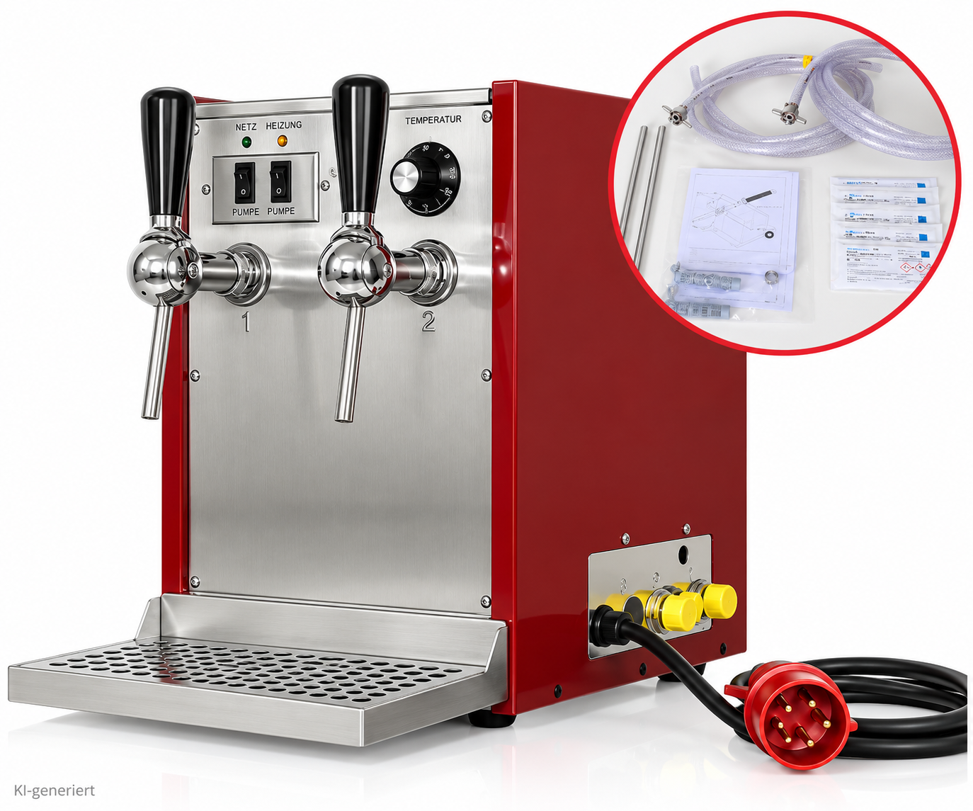 Selbach Glühwein Durchlauferhitzer OTHG 105 IIIE 2 Zapfhähne