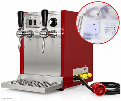 Selbach Glühwein Durchlauferhitzer OTHG 105 IIIE 2 Zapfhähne