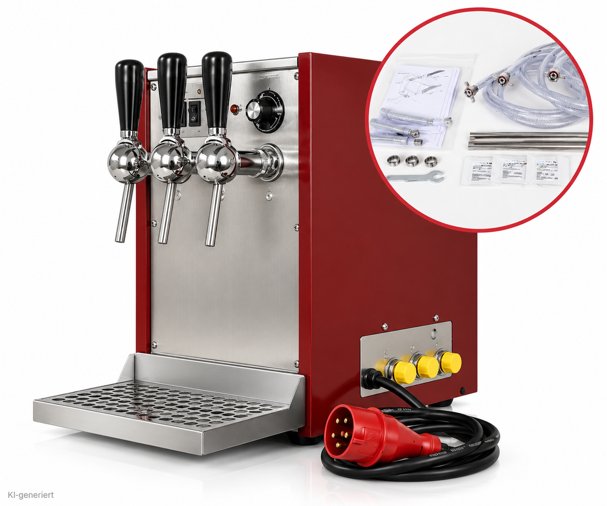 Selbach Glühwein Durchlauferhitzer OTHG 105 IIIE 3 Zapfhähne