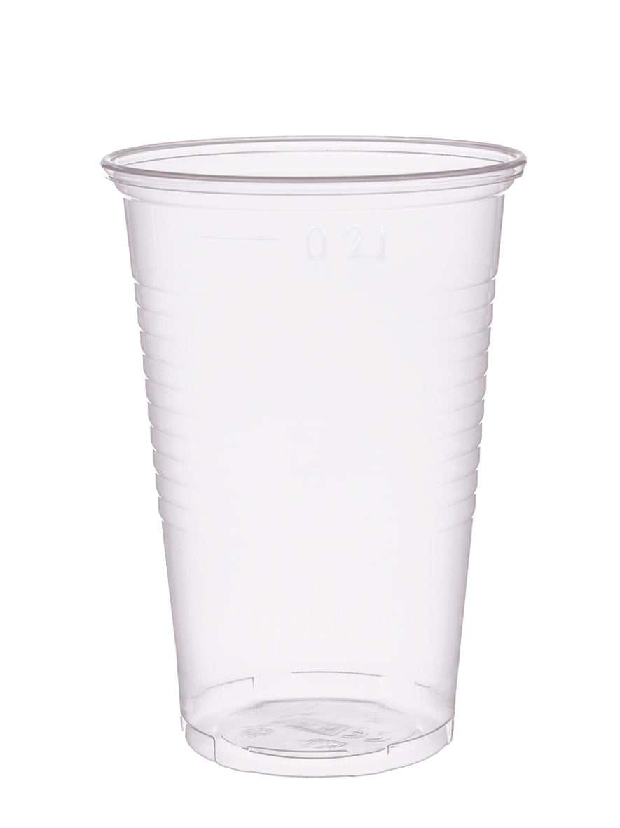 Trinkbecher PP 0,20l transparent Ø70,3mm - 3000 Stück