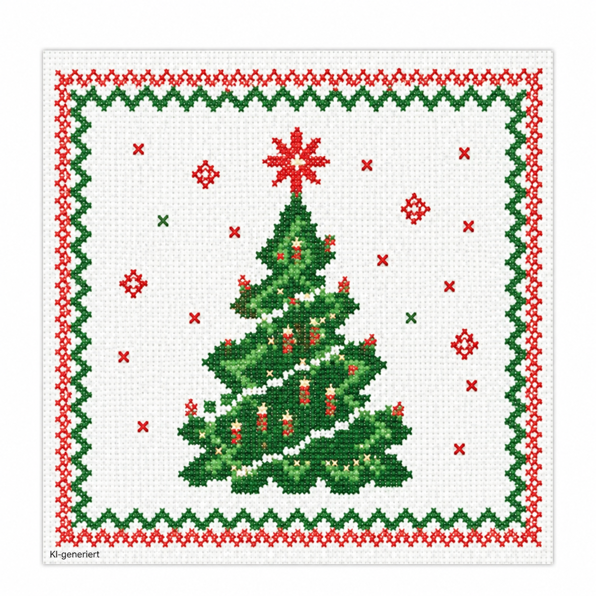 Untersetzer Coaster Weihnachten 90x90mm Gina - 250 Stück