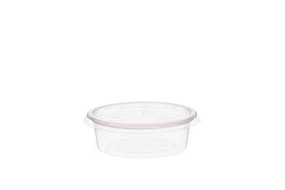 Dressingbecher rund 50ml mit Deckel 72x24mm - 500 Stück