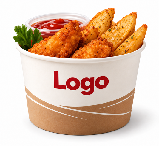 Food Bucket 1000ml Logo