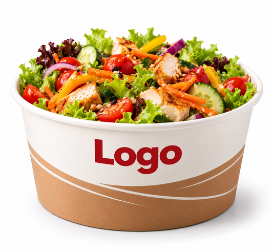 Bowl Salatschale 1300ml Logo