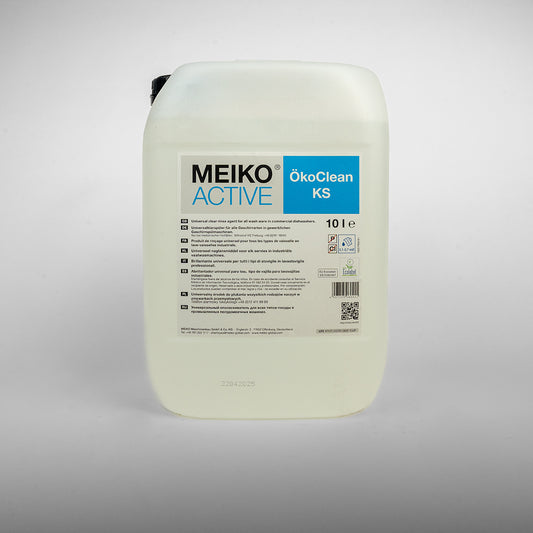 Meiko ACTIVE ÖkoClean KS 10L flüssiger Universal-Klarspüler für Geschirr phosphatfrei