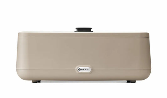 Chafing Dish UNIQ, HENDI, designed by Robert Bronwasser, Beige, 220-240V/700W, 607x402x(H)245mm