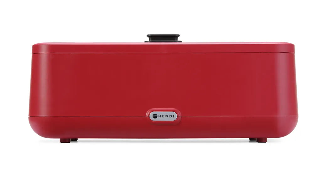 Chafing Dish UNIQ, HENDI, designed by Robert Bronwasser, Rot, 220-240V/700W, 607x402x(H)245mm