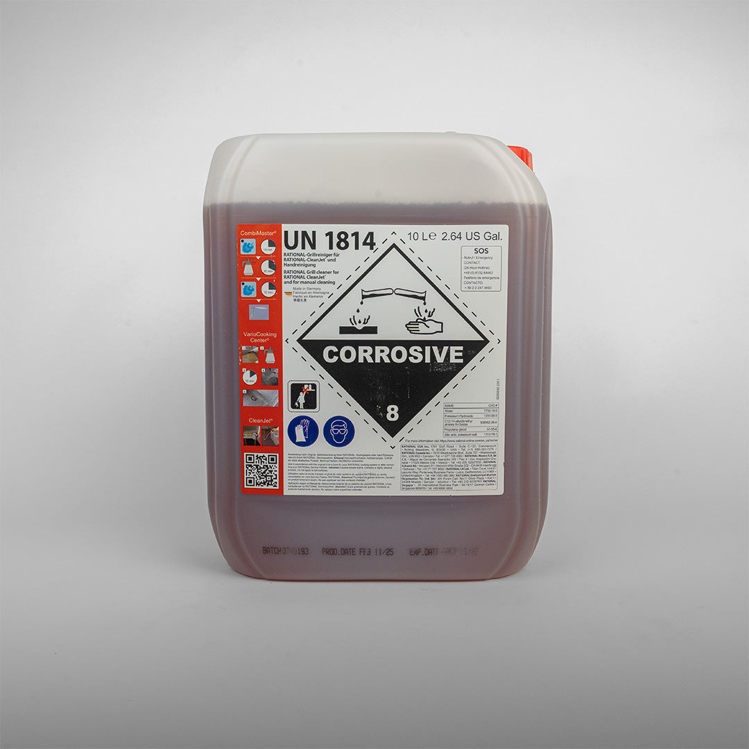 Rational/Wiesheu Grill- und Spezialreiniger mit CleanJet 10 L Kanister für Cm und CPC