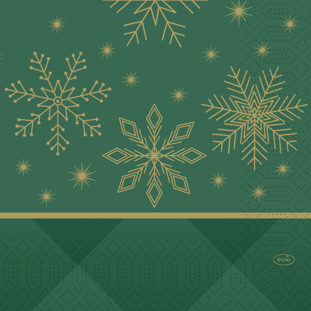 Servietten 33x33cm 3-lagig 1/4 Falz Rhombus Green - 1000 Stück