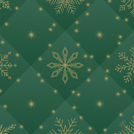 Bio Soft Servietten 40x40cm 1/4 Falz Rhombus Green - 360 Stück