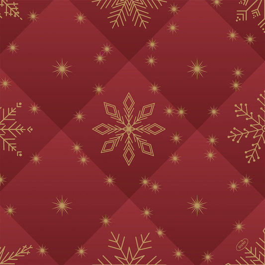 Bio Soft Servietten 40x40cm 1/4 Falz Rhombus Bordeaux - 360 Stück