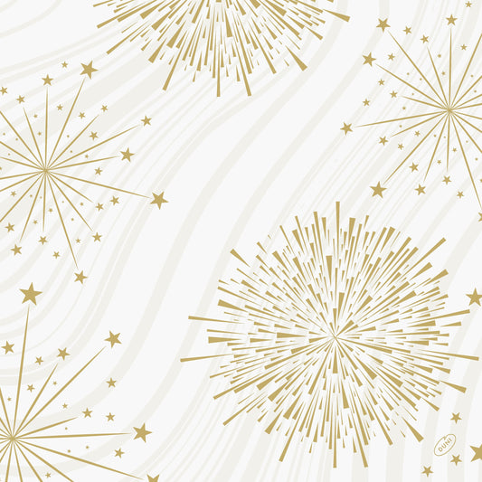 Bio Soft Servietten 40x40cm 1/4 Falz Sparkly White - 360 Stück