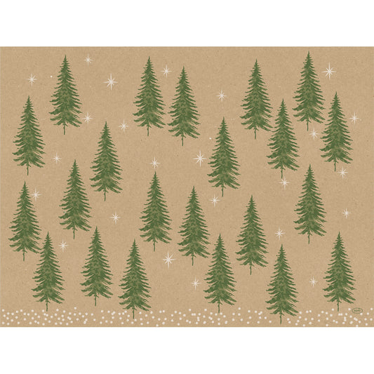 Papier Tischsets 30x40cm Humble Trees
