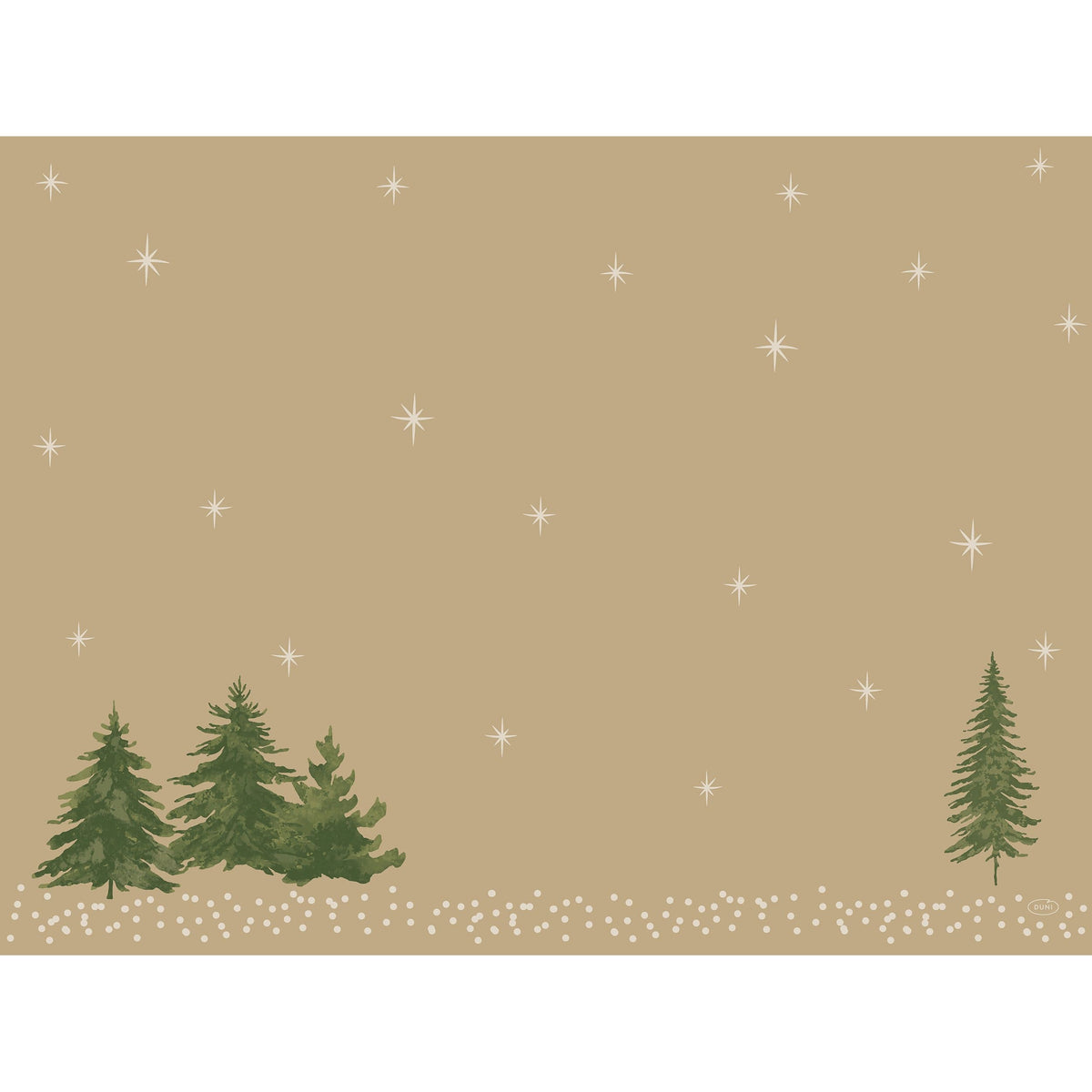 Dunicel Bio Tischsets 30x40cm Humble Trees - 100 Stück