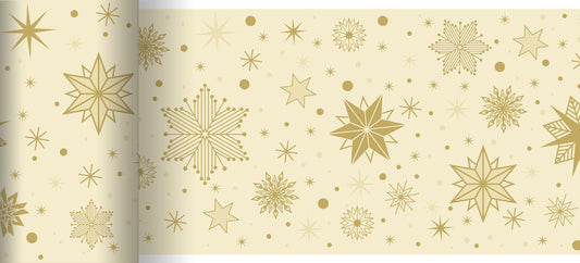 Dunicel Bio Tischläufer 20mx15cm Stargazing Cream - 6 Rollen